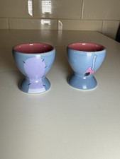 Disney Eeyore Egg Cups Pair Winnie The Pooh Disney Store Ceramic