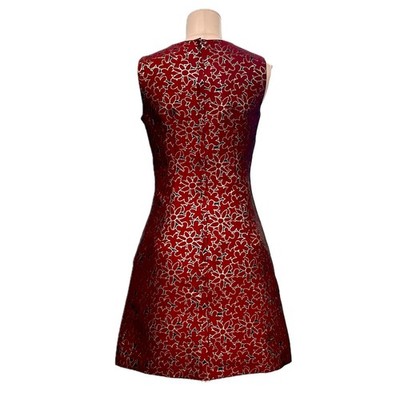 knee length dresses for ladies Blue Metallic Mini Dress