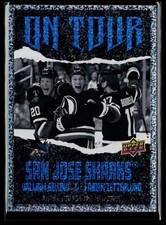 2024-25 Upper Deck #OT-8 William Eklund / Fabian Zetterlund On Tour Speckled