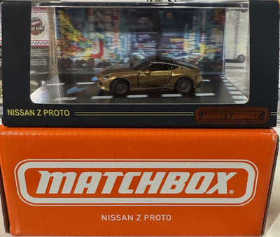Matchbox Collectors 2022 Nissan Z Proto 1:64 Gold/Black Diecast