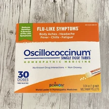 Boiron Oscillococcinum Homeopathic Medicine - 30 Pellets 09/2029