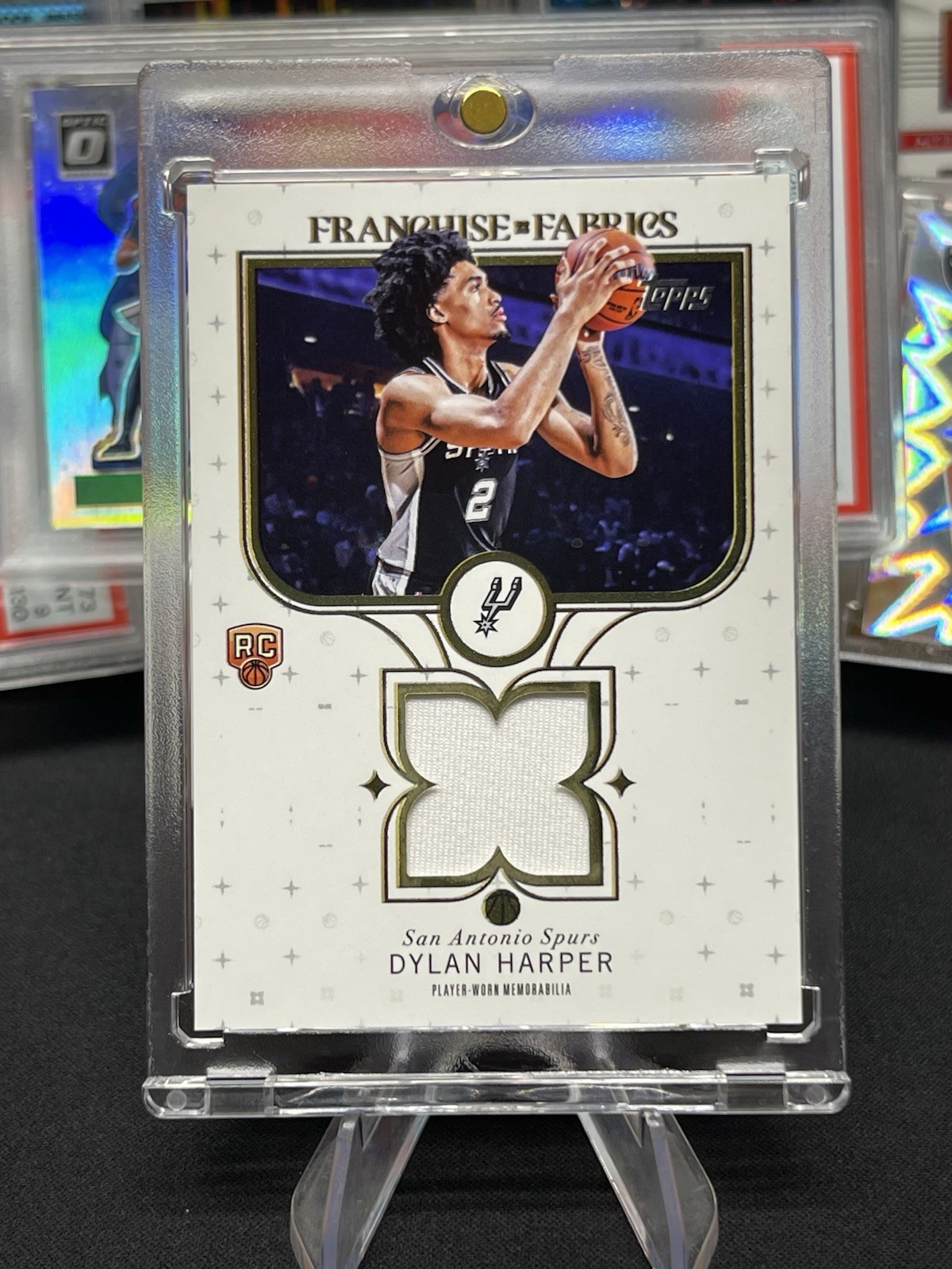 Dylan Harper 2025 Topps #FF-DH Franchise Fabrics Price Guide 