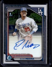 2024 Bowman Chrome - Prospect Autographs #CPA-EME Elias Medina