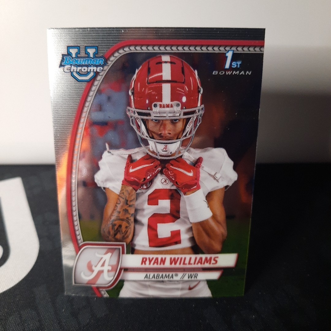 Ryan Williams (RC) - 2024 Bowman Chrome University Rookie #53