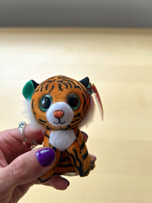 Ty Beanie Boos Tiger Tiggs Plüschtier Mini (unter 15 cm) 2021 Nr. 41520