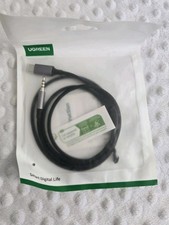 UGREEN Aux to USB C, Aux Cord for Car Type C to 3.5mm Audio Jack Cable 3.3FT TRR