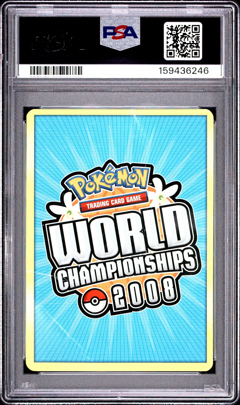 2008 POKEMON WORLD CHAMPIONSHIPS PROMO PSYCHIC LOCK #101 JOLTEON-GOLD STAR PSA 1 view 2