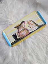 Vintage Italian Bristolia Hand-Painted Ceramic Serving Tray