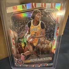 Rickea Jackson 2025 Panini Prizm WNBA Los Angeles Sparks WNBA Logo #118