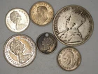 Canada Silver Coin Lot $1.10 Face Value 6 Coins 1870-1967