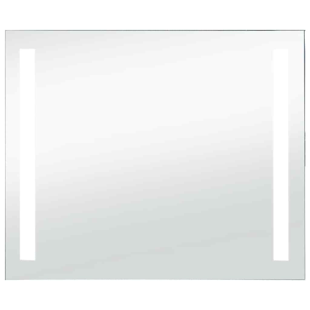 Specchio Bagno LED 80x60 cm con Touch - Facile Installazione e IP44 - 2