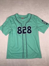 Asheville Tourists Baseball Jersey Mens XL Green Button Front Prestige Subaru 20