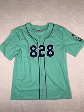 Asheville Tourists Baseball Jersey Mens XL Green Button Front Prestige Subaru 20