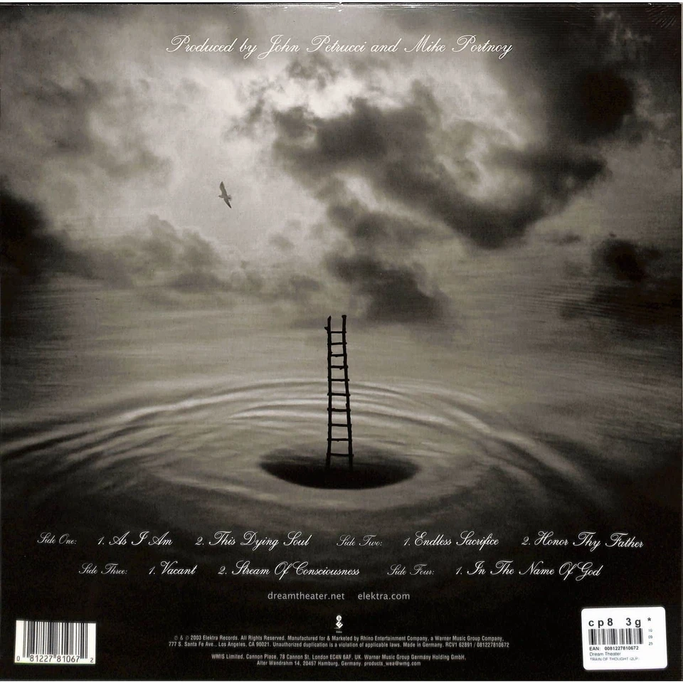 Dream Theater / TRAIN OF THOUGHT (2LP) / RHINO / 8122781067 / 2LP - Bild 2 von 2