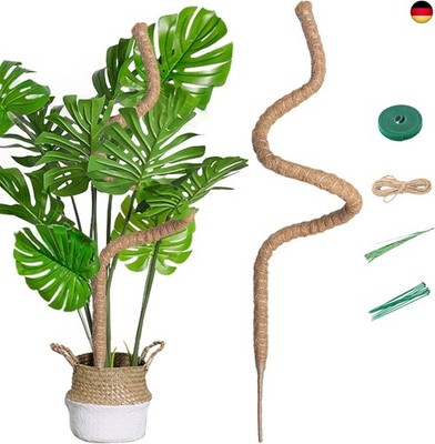 Mcbazel 160CM Monstera rankhilfe Kokosfaser Rankhilfe mit Zubehör, Rankhilfe 