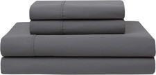 420 Thread Count 100 Cotton Sheet Set - Wrinkle Free - Full Cotton Bedding