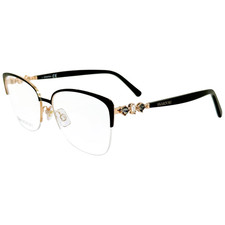 Swarovski SK5444 Womens Metal Eyeglass Frame 005 Black 54-16