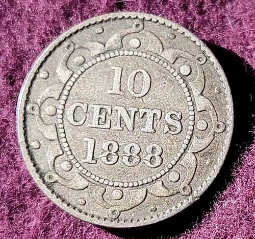 1888 Canada 10 Cents — photo from the most recent tracked eBay sale