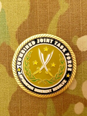 COMBINED JOINT TASK FORCE BGDC, BAGHDAD DIPLOMATIC SUPPORT CENTER CHALLENGE COIN