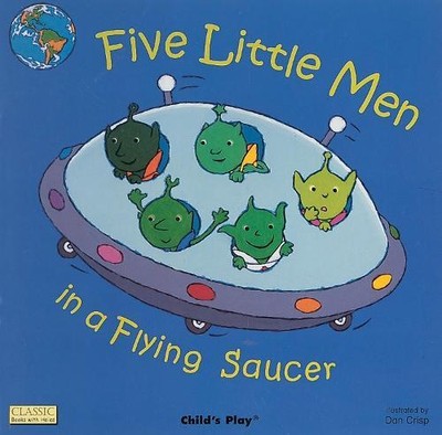 Fünf kleine Männer in einer fliegenden Untertasse 9781846430077 NEU großes Buch