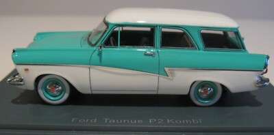 NEO Scale Models 1:43 Resin 44550 Ford Taunus P2 Kombi Green 