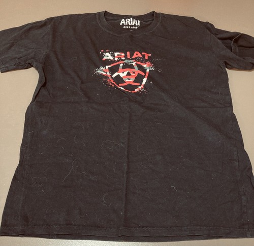 3 PCS Cat & Jack Boys Jeans Sz 14 Relaxed Straight Fit Ariat & DSG T-Shirts EUC - Picture 8 of 10