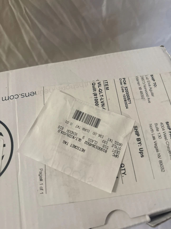 Southshore Linens Vilano Springs Oversized Quilt Cover Set Full/Queen - Image 4 of 4