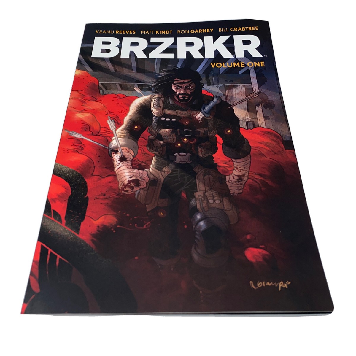 BRZRKR Vol. 1 by Matt Kindt (2021, Trade Paperback) 9781684156856