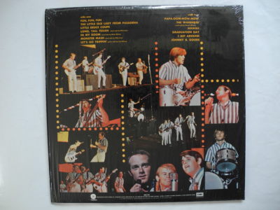 BEACH BOYS Concert LP 1976 US SM 2198 yellow label Near Mint