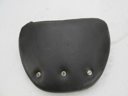 Vintage Honda Goldwing GL Black Backrest Trunk Pad 12" x 9" - Picture 5 of 8