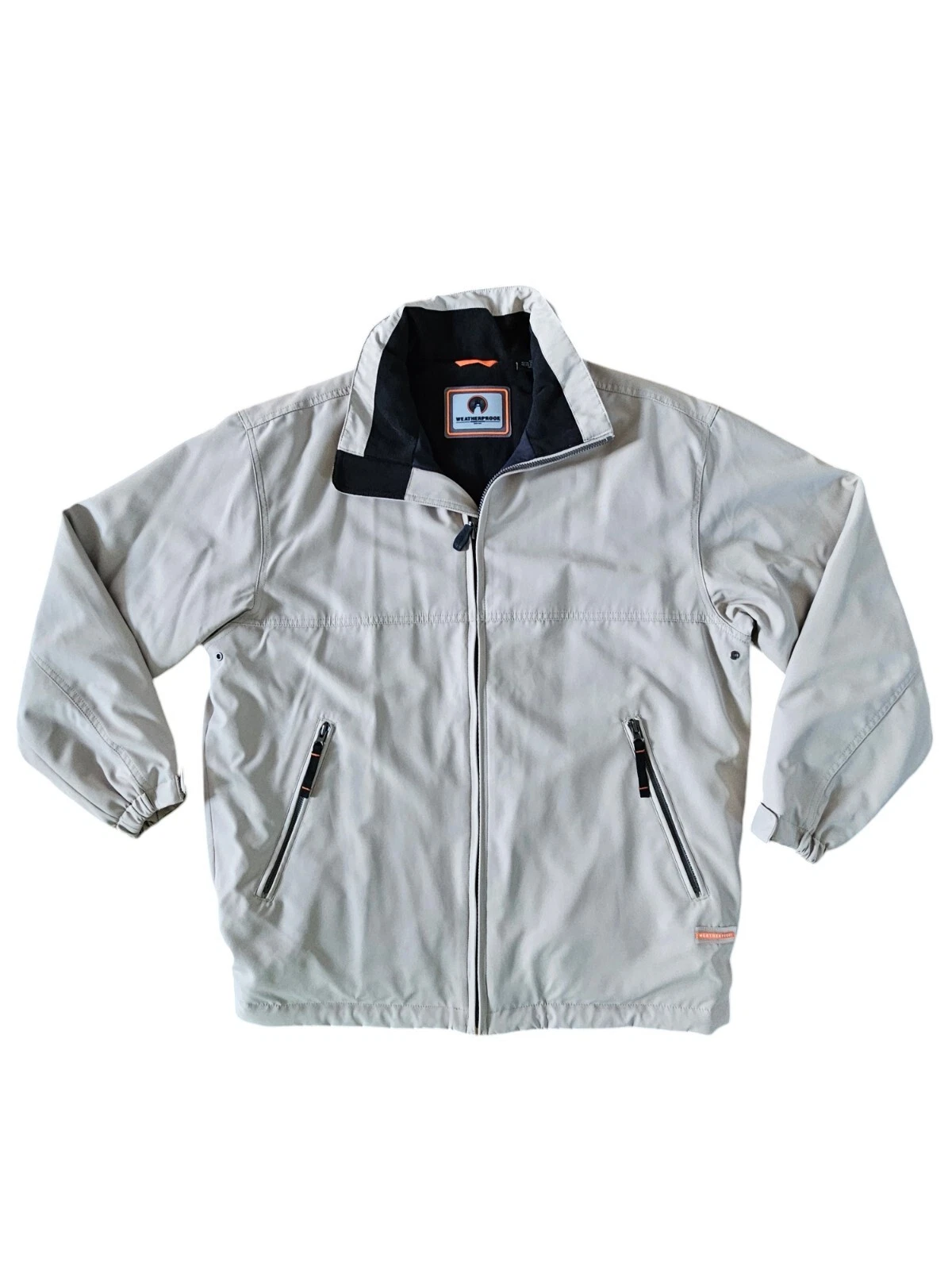 VETEMENTS Giacca uomo resistente alle intemperie foderata isolata cappuccio nascosto taglia M tasche cellulari