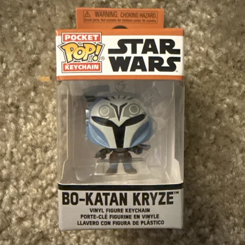 Star Wars Mandalorian Funko Pop Keychain: Bo-Katan Kryze - New In Box