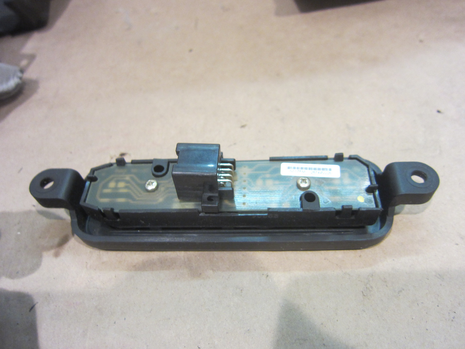 Maserati Quattroporte  Rear Switch Panel - P/N 198031
