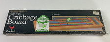 Cardinal Premier Edition Solid Wood Cribbage Board 1993 Sealed