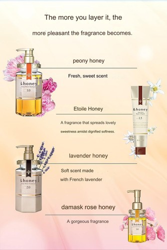 &honey set trattamento shampoo umido profondo set idratante organico ultra umido - Foto 2 di 18