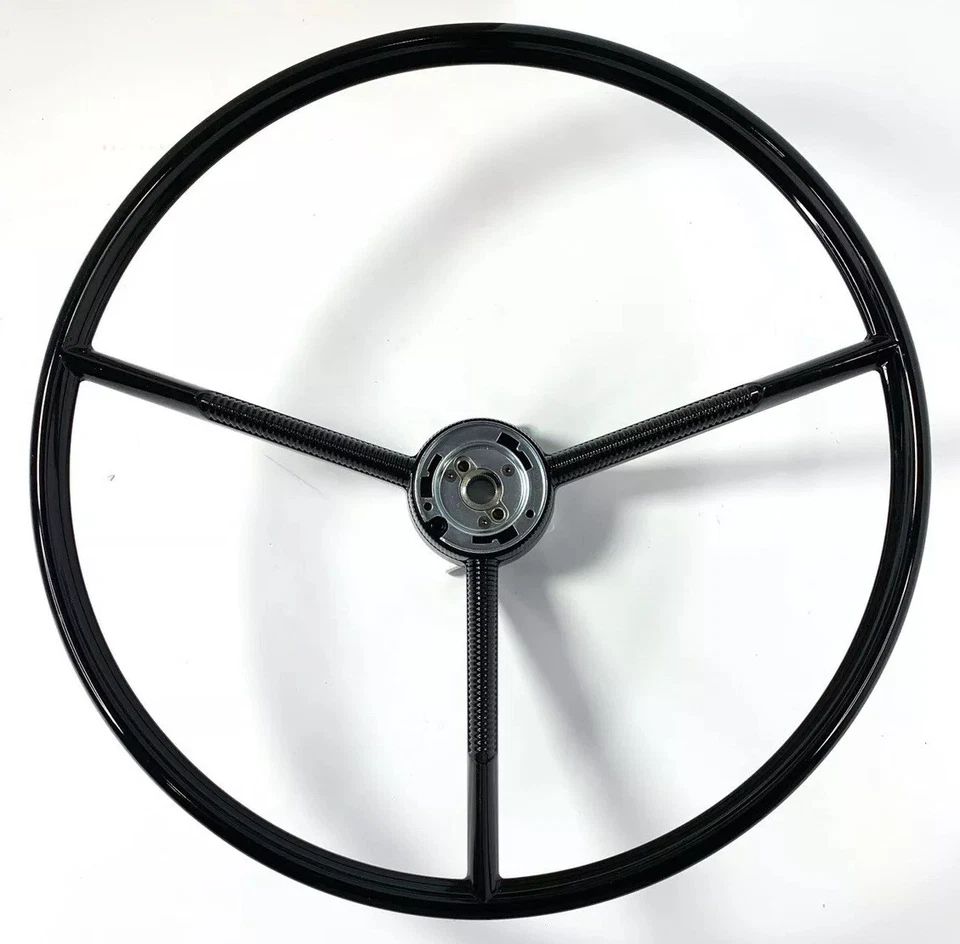 Volante negro brillante para camioneta Ford 1961-1970 y Falcon 1960-1963 Foto 2 de 4