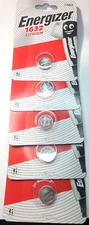 5 PACK ENERGIZER ECR1632 CR1632 Lithium Bat. (GREAT EXPIRE 12/33) FREE TRACKING