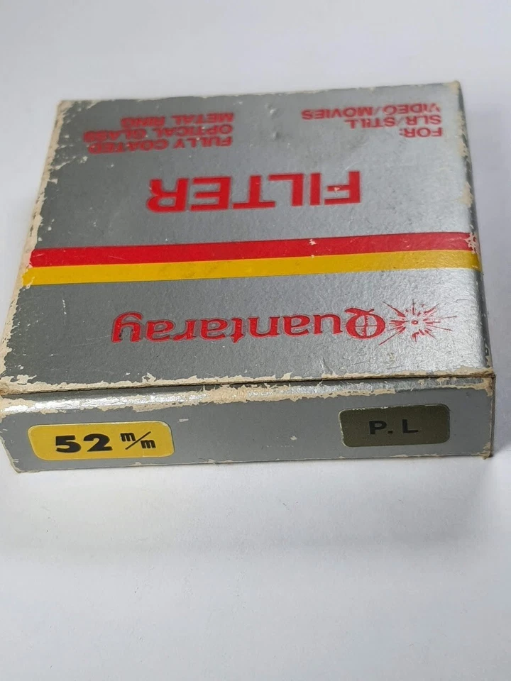 52mm Polarizer PL Glass Lens Filter Japan 52 mm Polarizing E52 E-52 Quantaray - Image 4 of 4