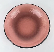 Fire & Light Recycled Glass 9" Pasta Bowl Plum #5