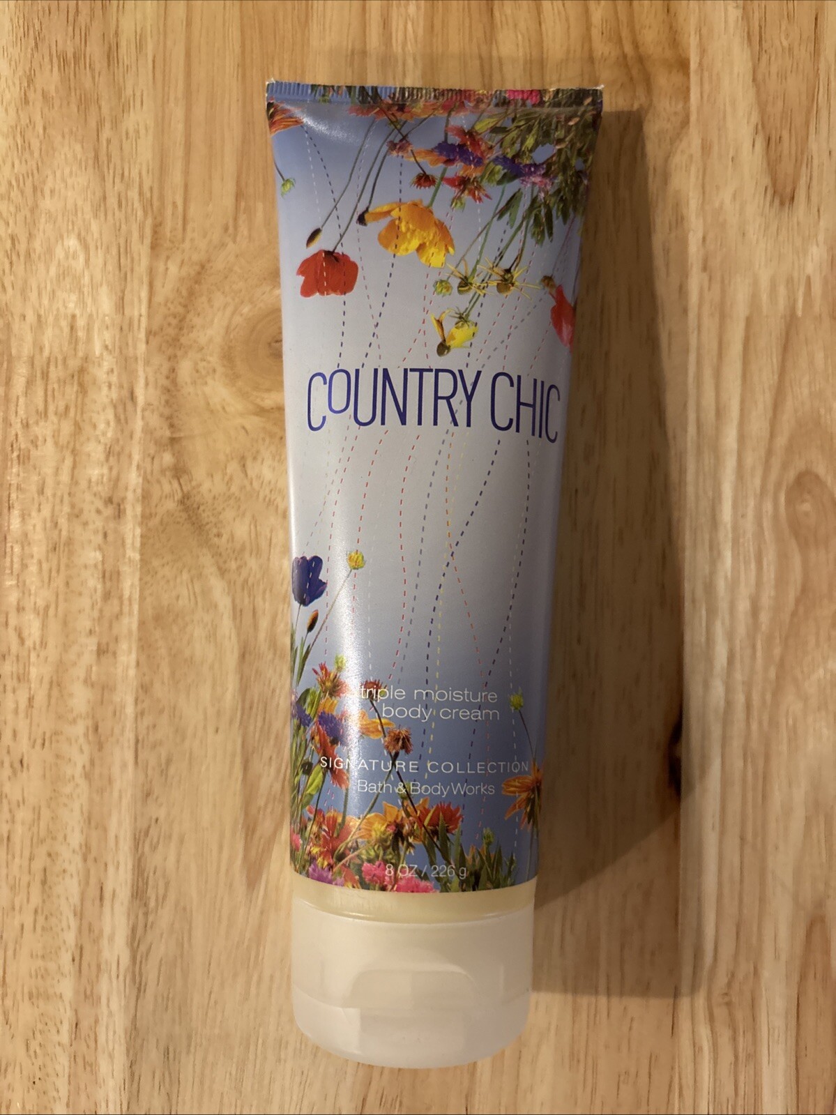 Bath & Body Works Country Chic Triple Moisture Body Cream DISCONTINUED, New 8 Oz