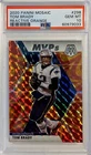 2020 Panini Mosaic MVPs Reactive Orange Prizm Tom Brady NFL #298 PSA 10 Gem Mint