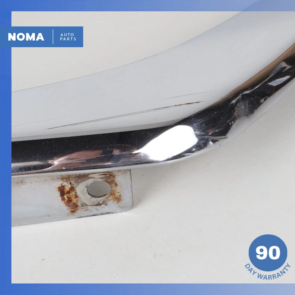 82-93 Jaguar XJS HE Series 2 para-choque dianteiro direito passageiro moldura cromada fabricante de equipamento original - Imagem 3 de 4