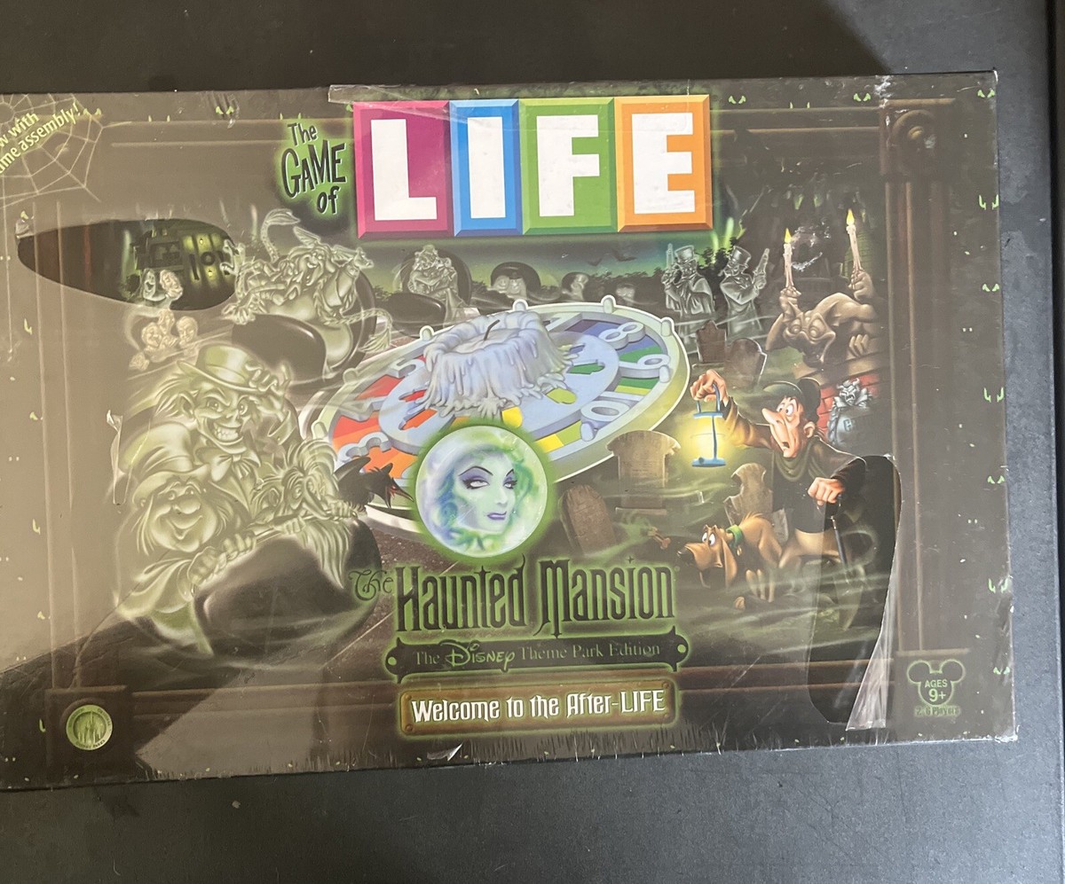 新品 The GAME of LIFE ホーンテッドマンション ボードゲーム The Game of LIFE: The Haunted Mansion – The Disney Theme