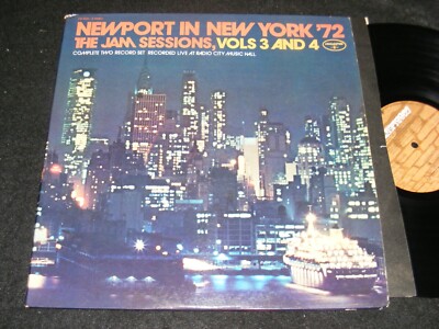NEWPORT IN NEW YORK 72 Jazz 2 LP COBBLESTONE Blakey KIRK HANCOCK 