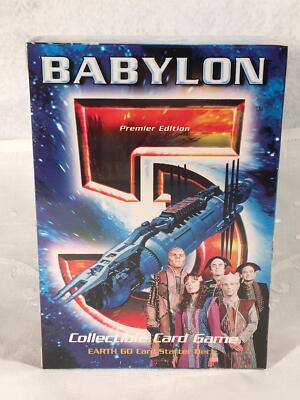 Babylon 5 Premiere Collectible Card Game CCG - Earth Starter 60 Card Deck