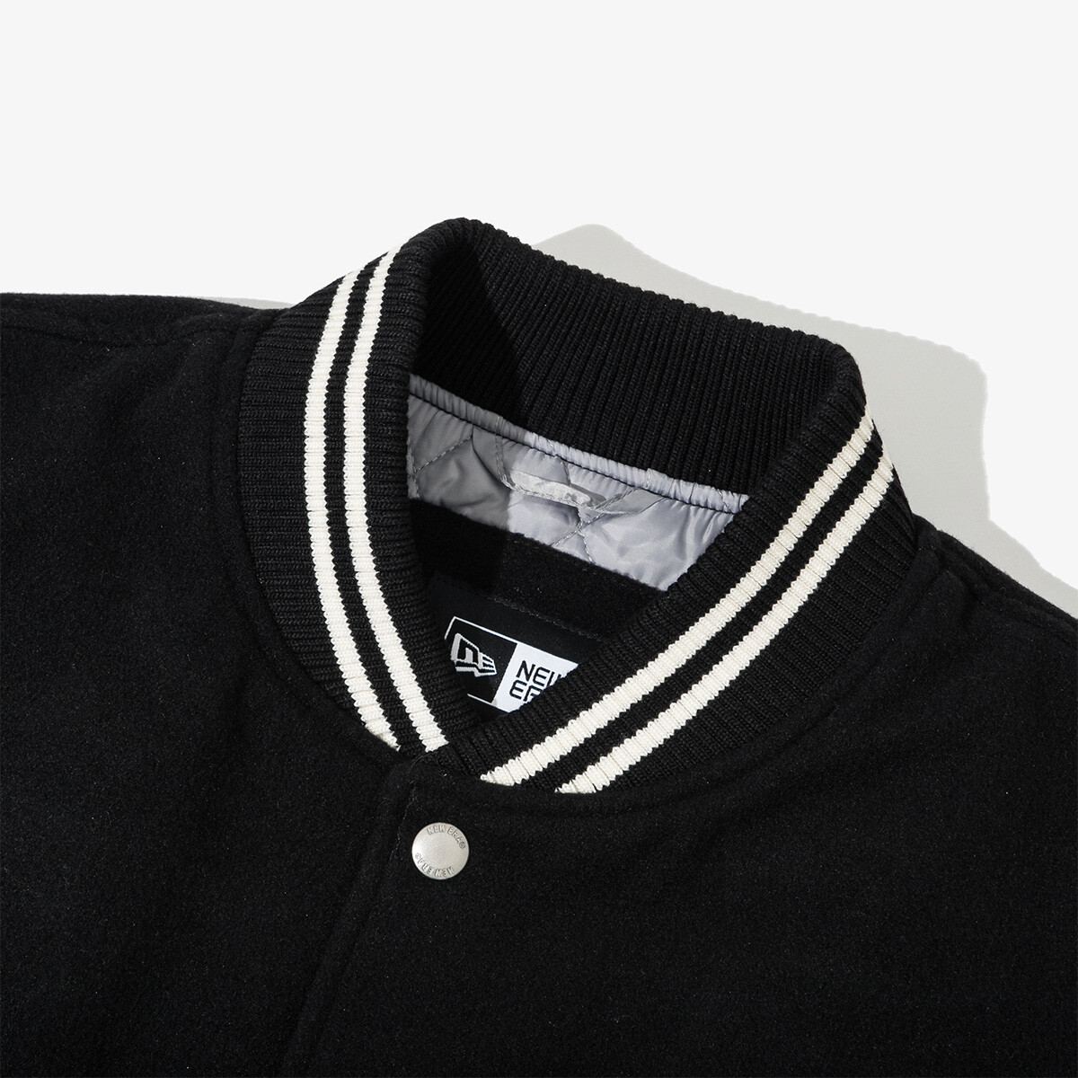 New Era MLB New York Yankees Patch Varsity Jacket, Black New Era MLB New York Yankees Patch Varsity Jacket, Black