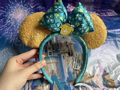 Disney Parks Epcot Saluti Limoncello Italy Minnie Mouse Ears  display picture 1