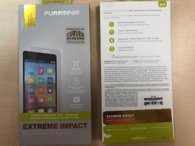 NEW PureGear Extreme Impact Curved Screen Protector Samsung Galaxy S9+ (Plus)