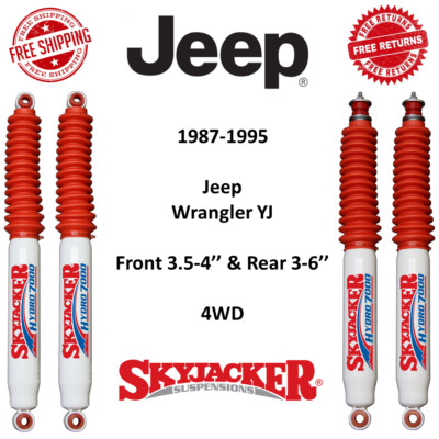 Skyjacker H7000 Shock Set Front 3.5-4