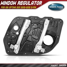 Front Driver Power Window Regulator w/ Motor & Panel for Kia Optima 2011-2013